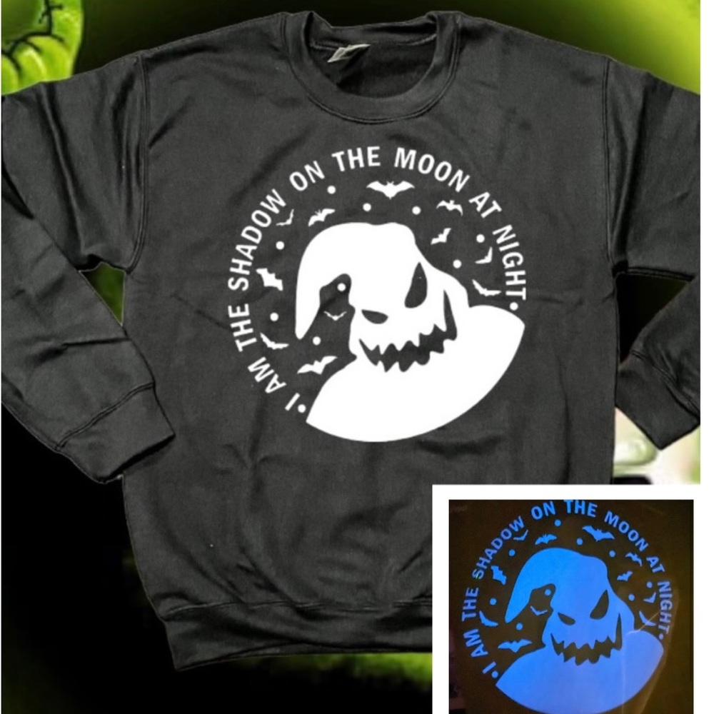 Oogie boogie Crewneck (glow in the dark)